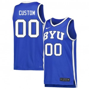 Men Custom Black BYU #00 Alumni Jerseys 312103-364