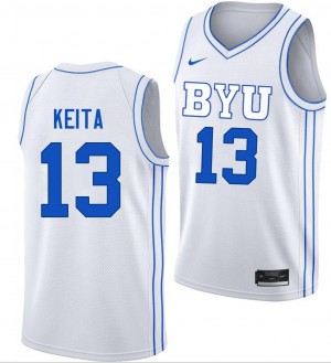 Men Keba Keita White The Y #13 University Jersey 462910-251