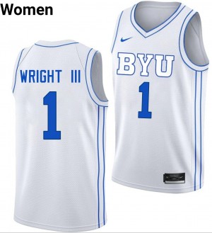Women Robert Wright III White The Y #1 High School Jersey 747924-476