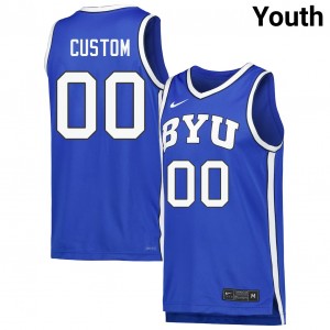 Youth Custom Black The Y #00 Replica Jersey 596086-941