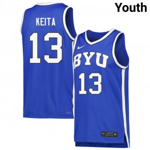 Youth Keba Keita Royal Cougars #13 2025 Jersey 961956-757