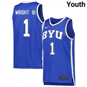 Youth Robert Wright III Royal The Y #1 Alumni Jerseys 252527-818